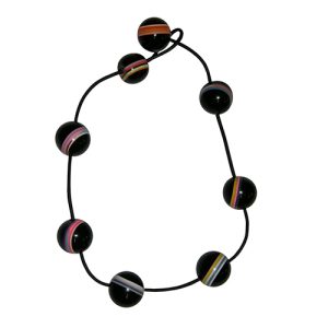 N2230 - RESIN NECKLACE BALLS SHORT BAR CODE